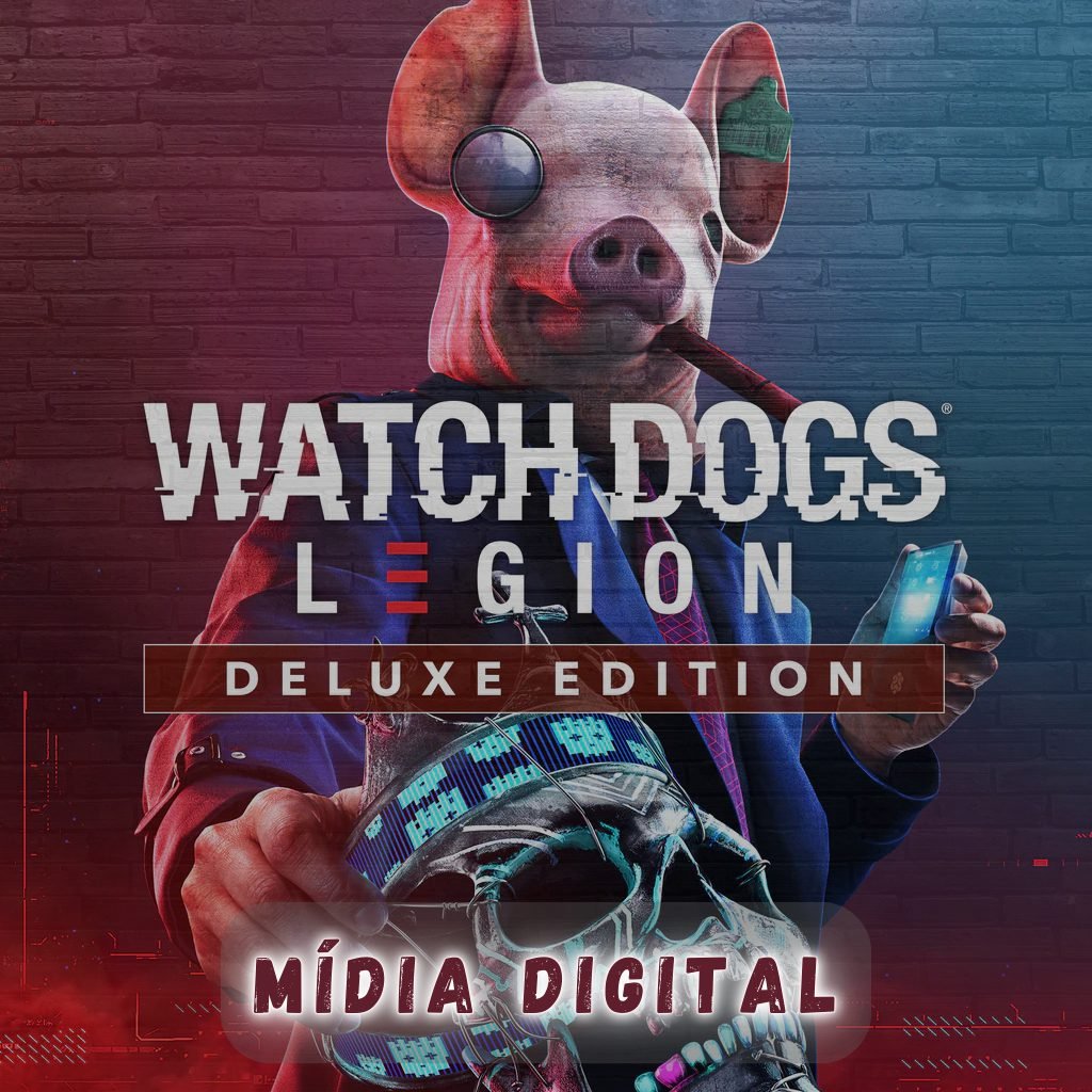 WATCH DOGS: LEGION DELUXE EDITION (PS4 OU PS5) MÍDIA DIGITAL