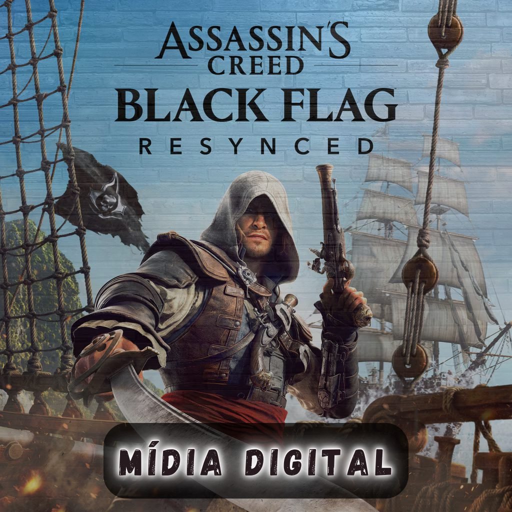 ASSASSIN’S CREED BLACK FLAG RESYNCED (PS5) MÍDIA DIGITAL