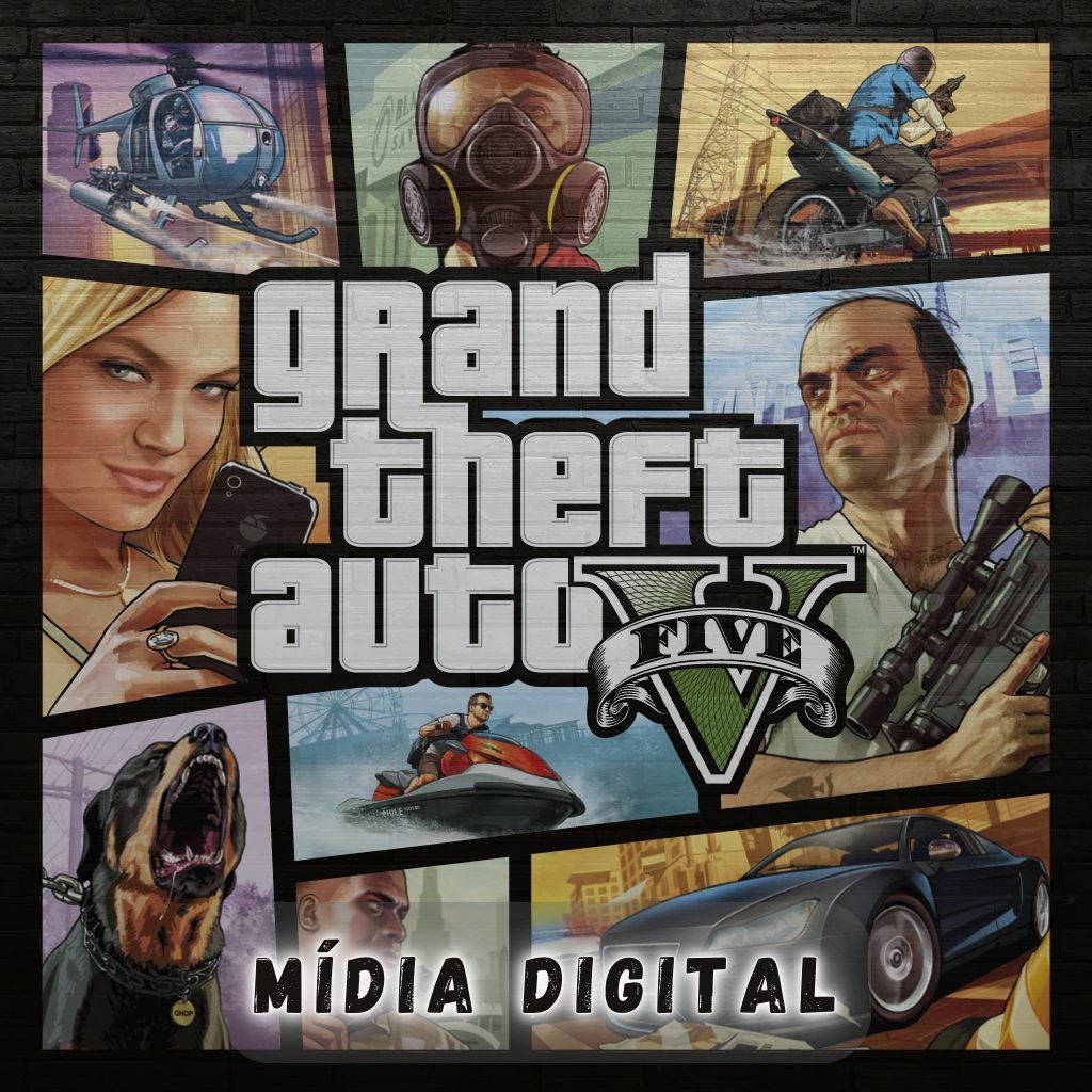 GTA V (PS4 OU PS5) MÍDIA DIGITAL