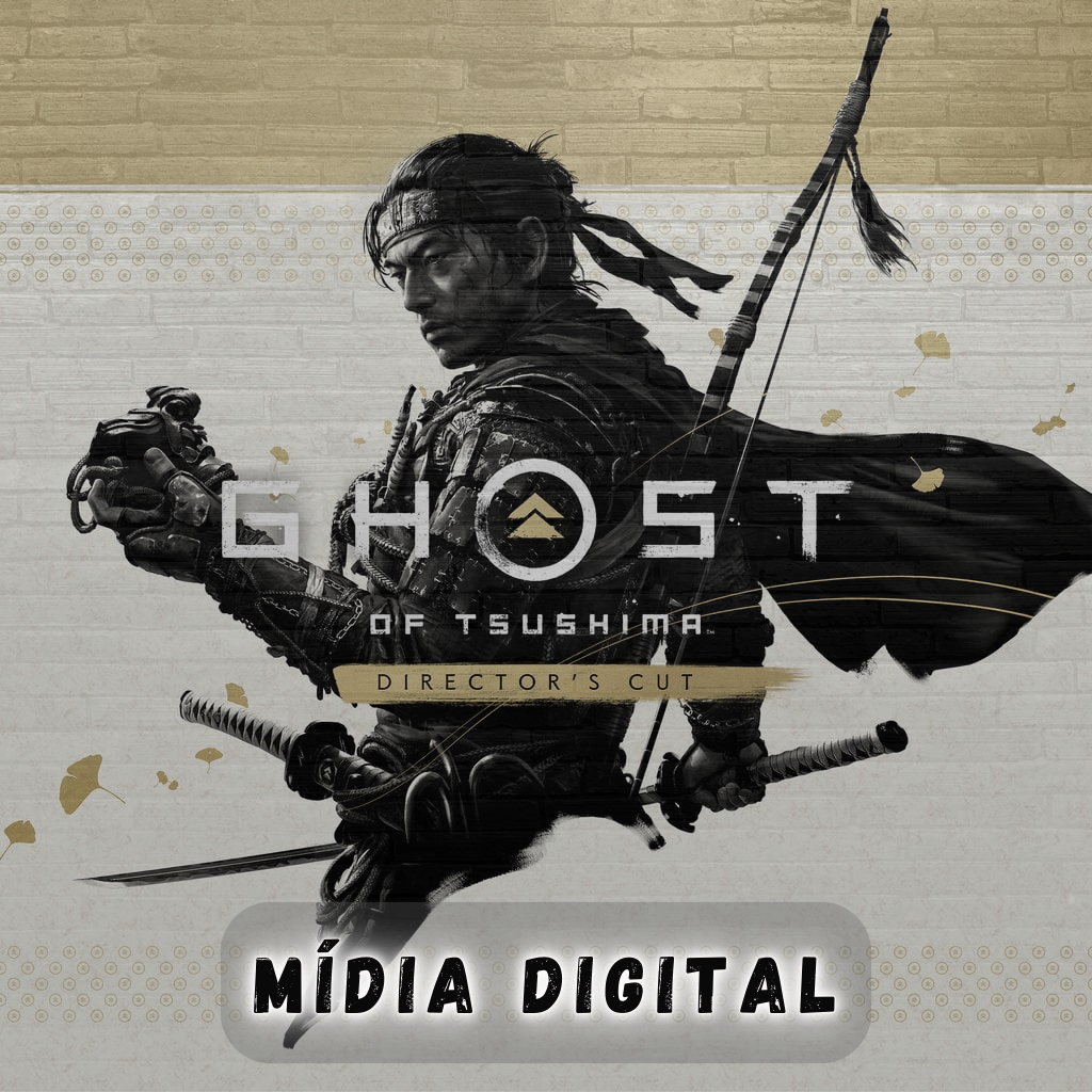 GHOST OF TSUSHIMA VERSÃO DO DIRETOR (PS4 OU PS5) MÍDIA DIGITAL
