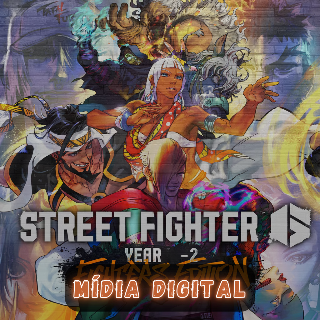 STREET FIGHTER 6 + YEAR 2 + FIGHTERS EDITION (PS4 OU PS5) MÍDIA DIGITAL
